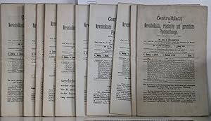 Centralblatt für Nervenheilkunde, Psychiatrie und gerichtliche Psychopathologie. 2. Jahrgang 1879...