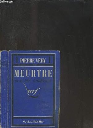 Bild des Verkufers fr MEURTRE QUAI DES ORFEVRES zum Verkauf von Le-Livre