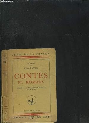 Bild des Verkufers fr CONTES ET ROMAN zum Verkauf von Le-Livre