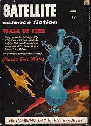 Imagen del vendedor de SATELLITE Science Fiction: June 1958 ("Wall of Fire") a la venta por Books from the Crypt