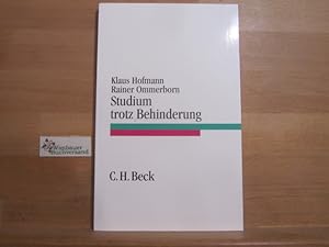 Studium trotz Behinderung : ein Ratgeber. ; Rainer Ommerborn / C. H. Beck Studium