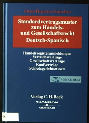 Seller image for Standardvertragsmuster zum Gesellschaftsrecht : Deutsch-Spanisch ; for sale by books4less (Versandantiquariat Petra Gros GmbH & Co. KG)