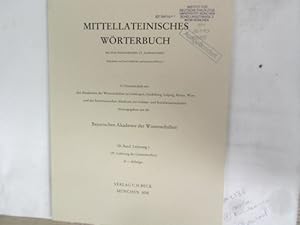 Mittellateinisches Wörterbuch bis zum ausgehenden 13. Jahrhundert. Bd. 3, Lieferung 1: d-defatigo.