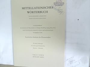 Mittellateinisches Wörterbuch bis zum ausgehenden 13. Jahrhundert. Bd. 3, Lieferung 5: digressus-...