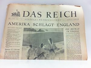 Das Reich. Nr. 1 Jahr 1943. Deutsche Wochenzeitung.