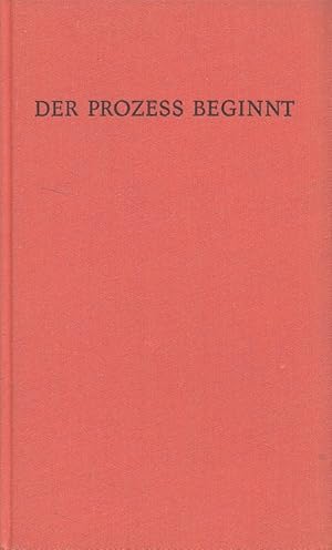 Seller image for Der Prozess beginnt : Neue russische Erzhler. [Ins Dt. bertr. von Gisela Drohla, Elimar Schubbe u. Valerian P. Lebedew] for sale by Versandantiquariat Nussbaum