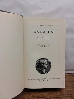 P. Cornelius Tacitus - Annalen. Lateinisch u. deutsch.