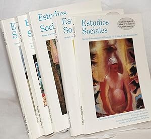 Imagen del vendedor de Estudios sociales: revista de investigacin del Noroeste [five issues] a la venta por Bolerium Books Inc.