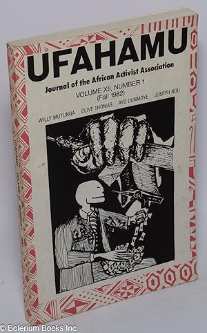 Ufahamu; volume XII, number 1 (Fall 1982)