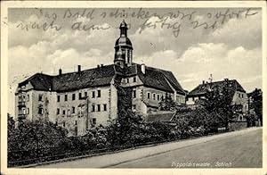 zum Versenden Ansichtskarte Postkarte Schloss Naundorf Dippoldiswalde neu 2021