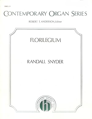 Seller image for Contemporary Organ Series: Florilegium for sale by Snow Crane Media