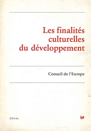 Les finalités culturelles du développement