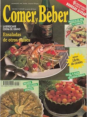 Seller image for COMER Y BEBER (Ensaladas de otros pases; Cocina Gallega: las ensaladas) for sale by Librera Vobiscum