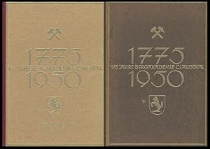 Festschrift zur 175-Jahrfeier der Bergakademie Clausthal. 1775 - 1950. 2 Bände (komplett). Festsc...