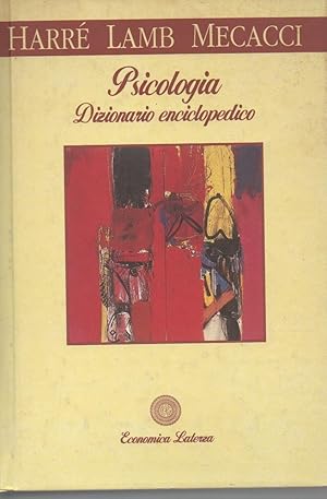 Psicologia. Dizionario enciclopedico