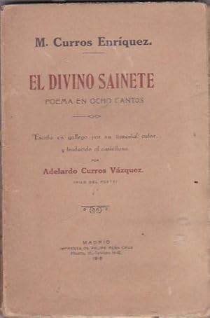 Immagine del venditore per El divino sainete. Poema en ocho cantos venduto da LIBRERA GULLIVER