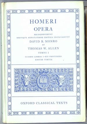 Opera tomvs I Iliad, Books I-XII