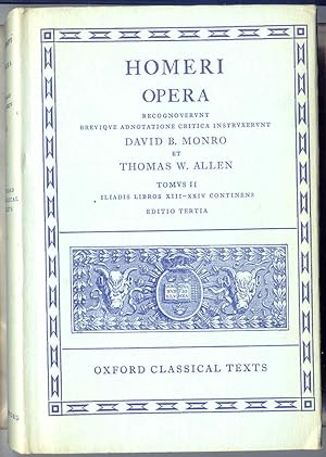 Opera tomvs II Iliad, Books XIII-XXIV