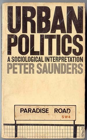 Urban Politics A Sociological Interpretation