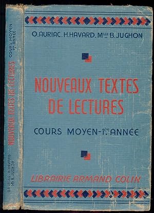 Imagen del vendedor de Nouveaux textes et lectures cours moyen 1  re ann  e a la venta por BOOKSTALLblog