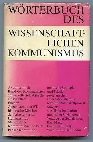 Worterbuch des Wissenschaftlichen Kommunismus