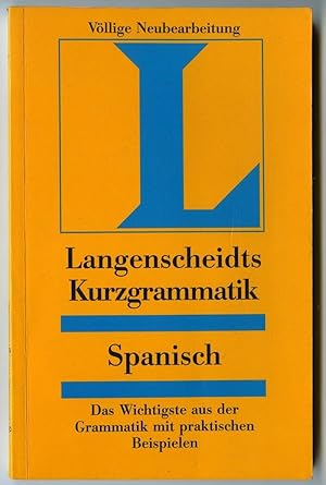 Langenscheidt Kurzgrammatik Spanisch