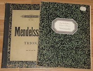 Felix Mendelssohn Bartholdy`s sämmtliche Werke. Trios für Pianoforte, Violine, Violincello. Op. 4...