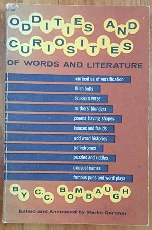 Imagen del vendedor de Oddities and Curiosities of Words and Literature a la venta por Molly's Brook Books