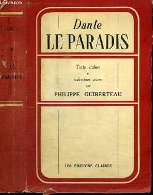 Bild des Verkufers fr LE PARADIS zum Verkauf von Le-Livre