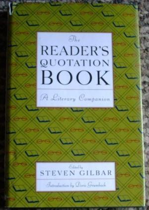 Seller image for Readers Quotation Book: A Literary Companion for sale by Fleur Fine Books