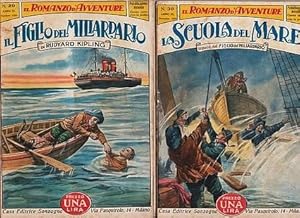 Il figlio del miliardario (&) La scuola del mare. (2 vols. Italian translation of Captains Courag...