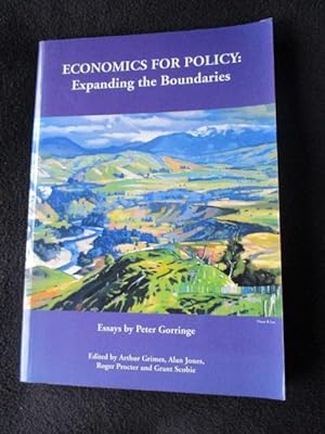 Bild des Verkufers fr Economics for policy : expanding the boundaries : essays / by Peter Gorringe zum Verkauf von Archway Books