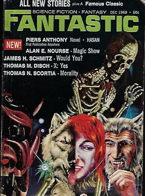 Seller image for FANTASTIC Stories: December, Dec. 1969 ("Hasan") for sale by Books from the Crypt