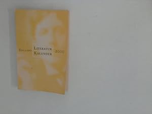 Bild des Verkufers fr Reclams Literatur- Kalender 2000: XLVI. Jahrgang zum Verkauf von ANTIQUARIAT FRDEBUCH Inh.Michael Simon