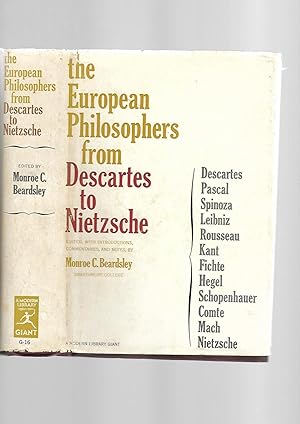 Bild des Verkufers fr The European Philosophers from Descartes to Nietzsche zum Verkauf von SAVERY BOOKS