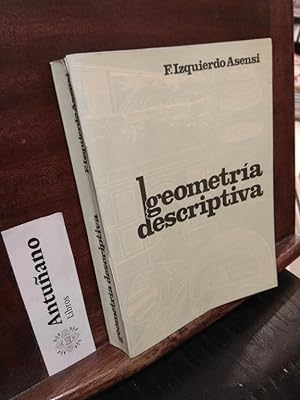 Image du vendeur pour Geometra descriptiva mis en vente par Libros Antuano