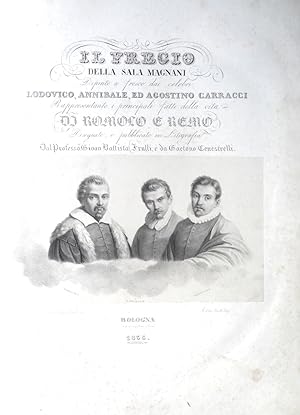 Il Fregio della Sala Magnani, dipinto a fresco dai celebri Lodovico, Annibale ed Agostino Carracc...