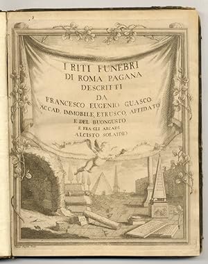 Image du vendeur pour I riti funebri di Roma pagana descritti. mis en vente par Libreria Oreste Gozzini snc
