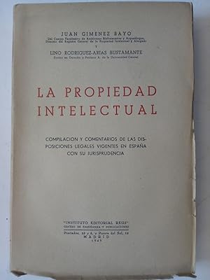 Imagen del vendedor de La propiedad intelectual a la venta por Librera Ofisierra