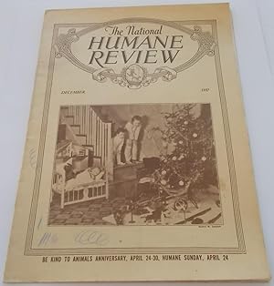 Imagen del vendedor de The National Humane Review (December 1937): Universal Justice and Infinite Compassion (Magazine) a la venta por Bloomsbury Books