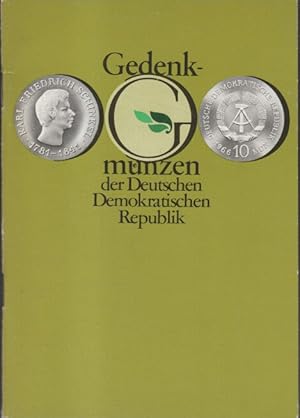 Gedenkmünzen der Deutschen Demokratischen Republik / [Text: H. Winter]