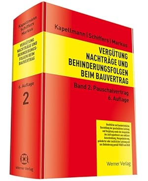 Seller image for Vergtung, Nachtrge und Behinderungsfolgen beim Bauvertrag - Band 2: Pauschalvertrag for sale by primatexxt Buchversand