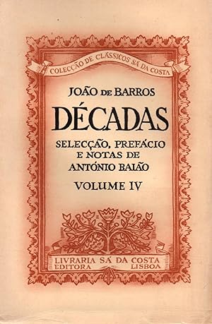 Seller image for Decadas-vol.IV- for sale by JP Livres