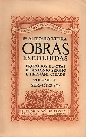 Seller image for Obras escolhidas-vol.X,sermoes(I) for sale by JP Livres