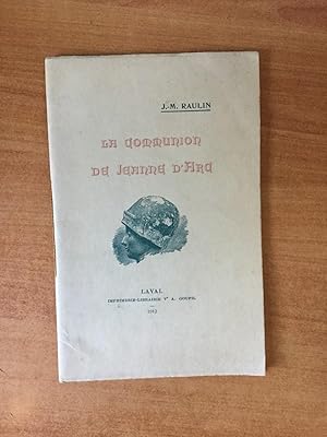 Seller image for LA COMMUNION DE JEANNE D'ARC for sale by KEMOLA