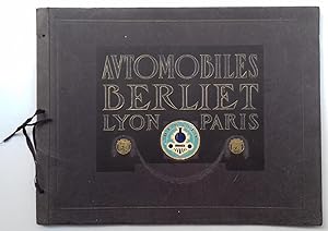 AUTOMOBILES BERLIET - LYON-PARIS - Catalogue 1914