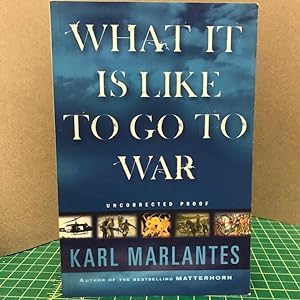Seller image for WHAT IT IS LIKE TO GO TO WAR for sale by Gibbs Books
