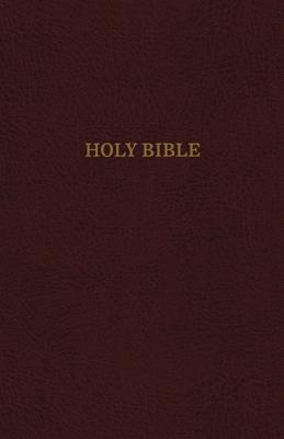 Bild des Verkufers fr KJV, Reference Bible, Personal Size Giant Print, Bonded Leather, Burgundy, Red Letter Edition (Leather / Fine Binding) zum Verkauf von BargainBookStores