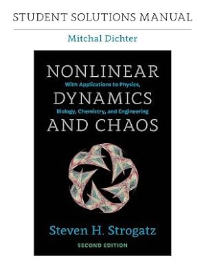 Immagine del venditore per Student Solutions Manual for Nonlinear Dynamics and Chaos, 2nd Edition (Paperback or Softback) venduto da BargainBookStores