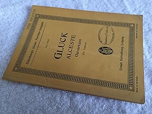 Seller image for Alceste - Ouverture - Eulenburgs kleine Partitur-Ausgabe for sale by Ramblingsid's Books